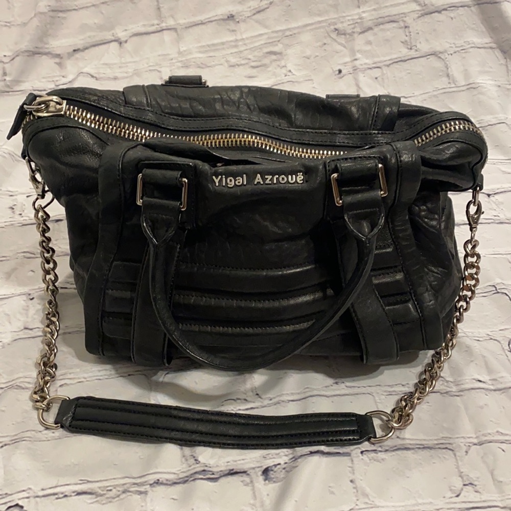 Yigal Azrouel leather shoulder bag Black